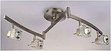 SOLAR/4C3 ceiling light – matt chrome