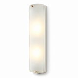 V22154W wall light – 2×E14 40 W, 34 cm, with switch, matt chrome