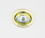 KIT-60A recessed downlight kit – 3x7W, GU10, 2700K, brass