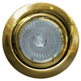 KIT-60 downlight kit – 3×7 W, CFL-GU10, 2700K, brass
