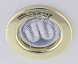 KIT-57A downlight kit – 3×7 W, CFL-GU10, 2700K, brass