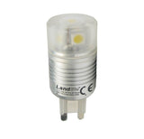 LANDLITE LED-Stiftsockellampe G9, 2 W, 100 lm, 3000 K warmweiß – LED-G9