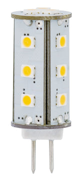 LANDLITE LED-Stiftsockellampe G4, 2 W, 150 lm, 2700 K warmweiß, 12 V AC/DC – LED-JC-2W