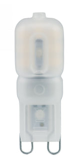 LANDLITE LED-Stiftsockellampe G9, 2,5 W, 200 lm, 2800 K warmweiß – LED-G9-2.5W/SXS