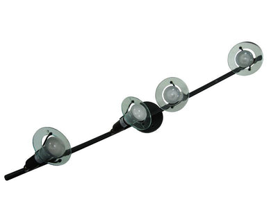 CLA-400 Spotleuchte – 4×R50/E14 40 W, schwarz
