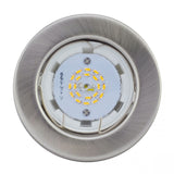 KIT 57A-3X3W LED recessed downlight set – GU10, matt chrome