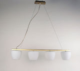 MW-5362/4P-S pendant light – antique bronze, downward-facing