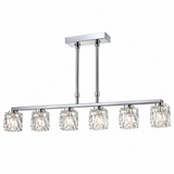 MW-5384/6HB chandelier – downward-facing, equal-length arms