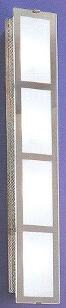 INGA-A04 wall/ceiling light – 4×G9, 40 W, 230 V, matt chrome