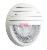 ANCO LUNA half-covered ceiling light – E27, max. 75 W, IP44, crystal