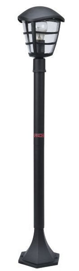 ANCO Cologne outdoor post lamp – 100 cm, E27, max. 60 W, IP44, black