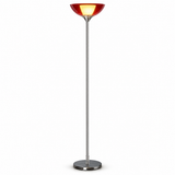 CL-3800F-3 floor lamp – E27, max. 60 W, 230 V, red