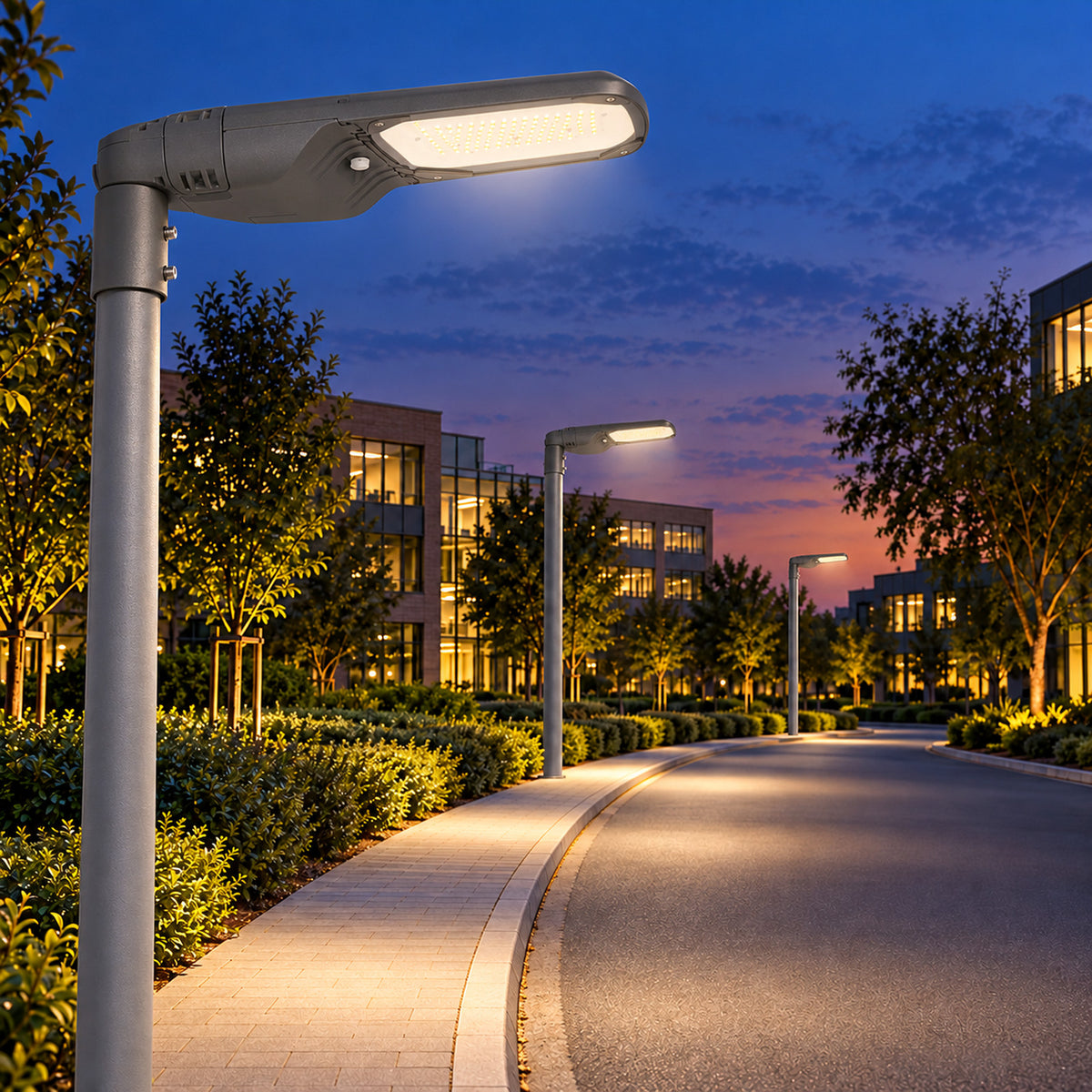 ROLUX RO-507-50 LED pole and wall light – 50 W, 7000 lm, 4000 K, IP66