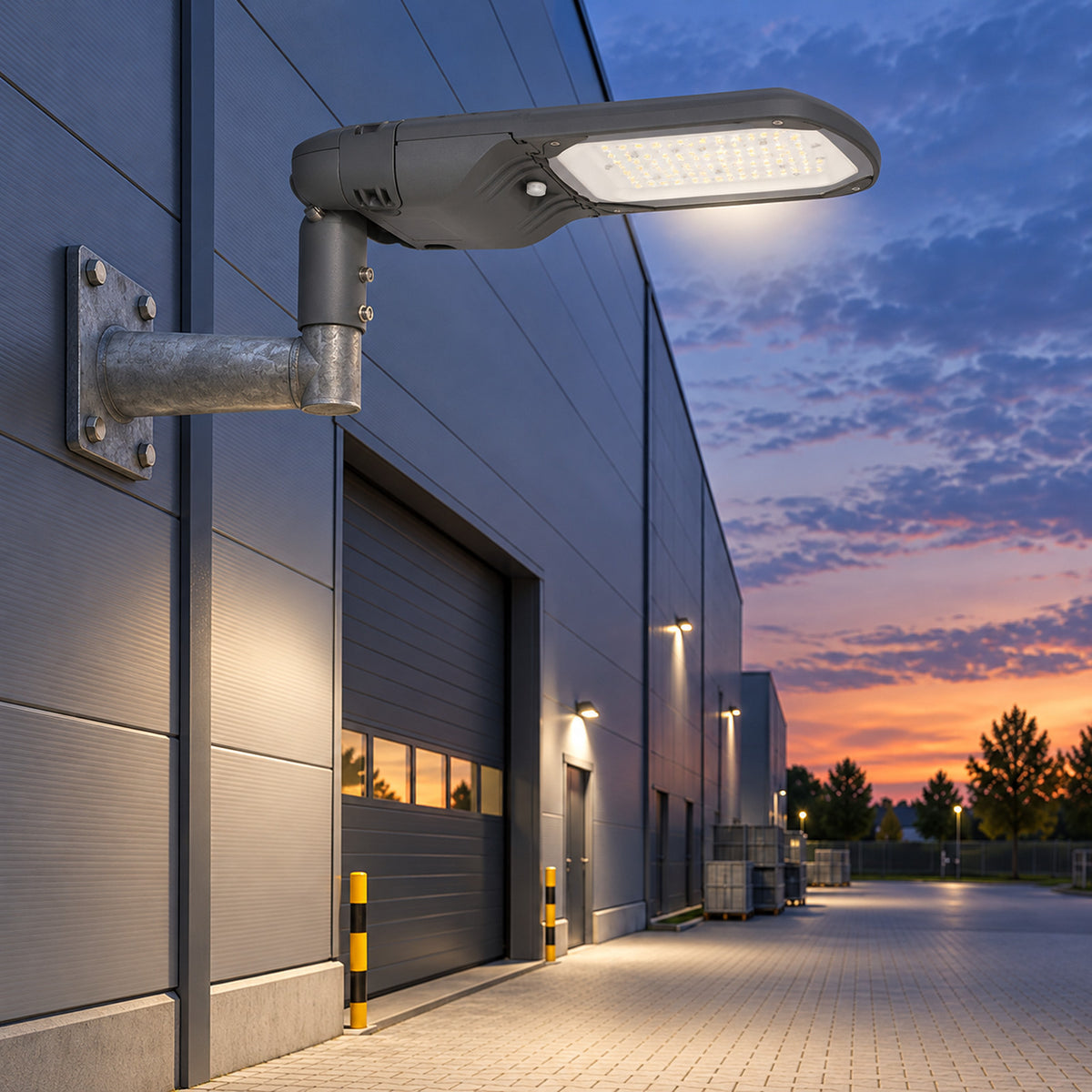 ROLUX RO-507-50 LED pole and wall light – 50 W, 7000 lm, 4000 K, IP66