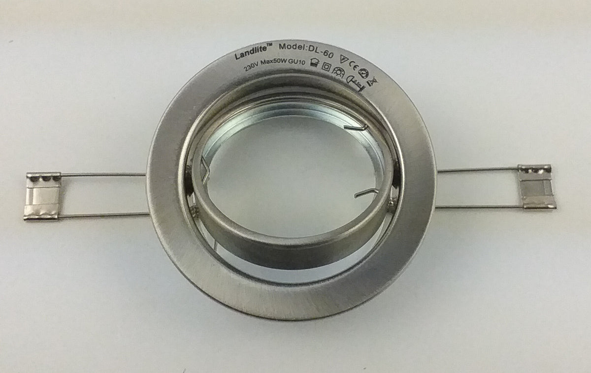 DL-60 (230V) mat chrome, Downlight, industrial package