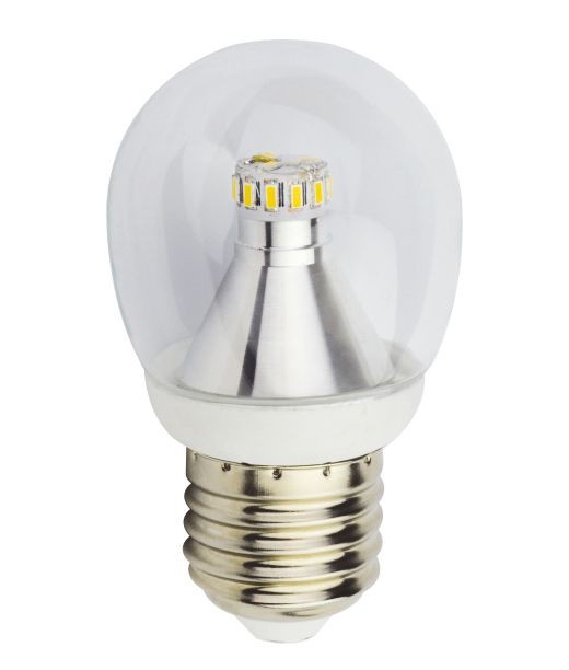 LANDLITE LED-G45-3W/SC LED mini gömb izzó – E27, 3 W, 250 lm, 2800 K