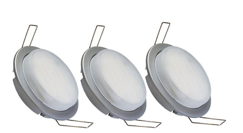 KIT-GX53-3x7W GX53 CFL silver-grey Down light kits