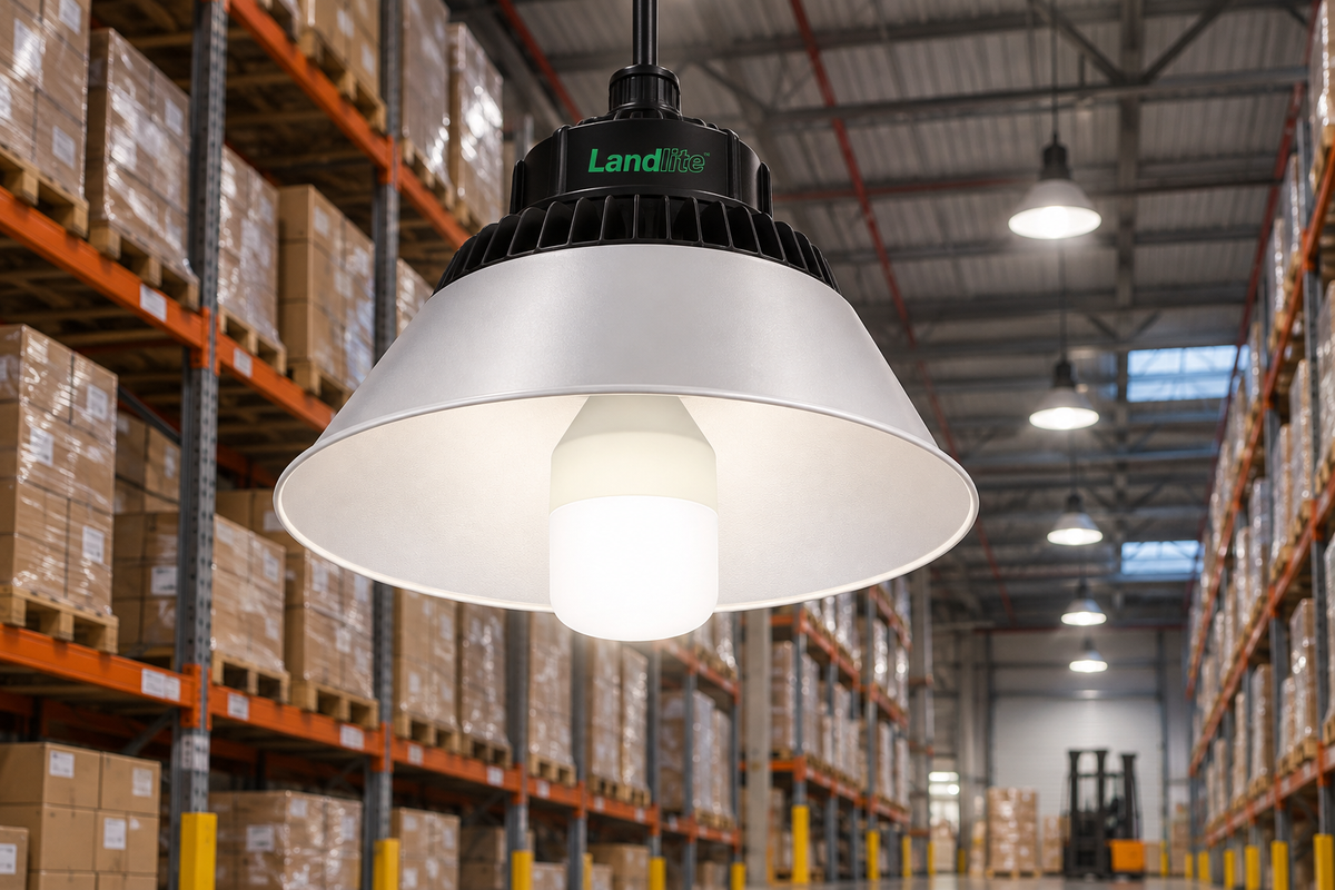 LANDLITE LED E27 55W T140 5300lm 4000K – Hallenbeleuchtung