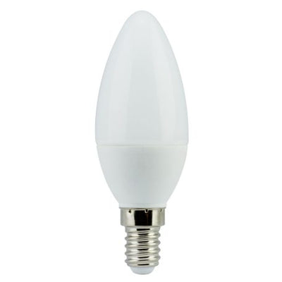 LANDLITE LED candle bulb E14, C37, 4.9 W, 470 lm, 3000 K warm white