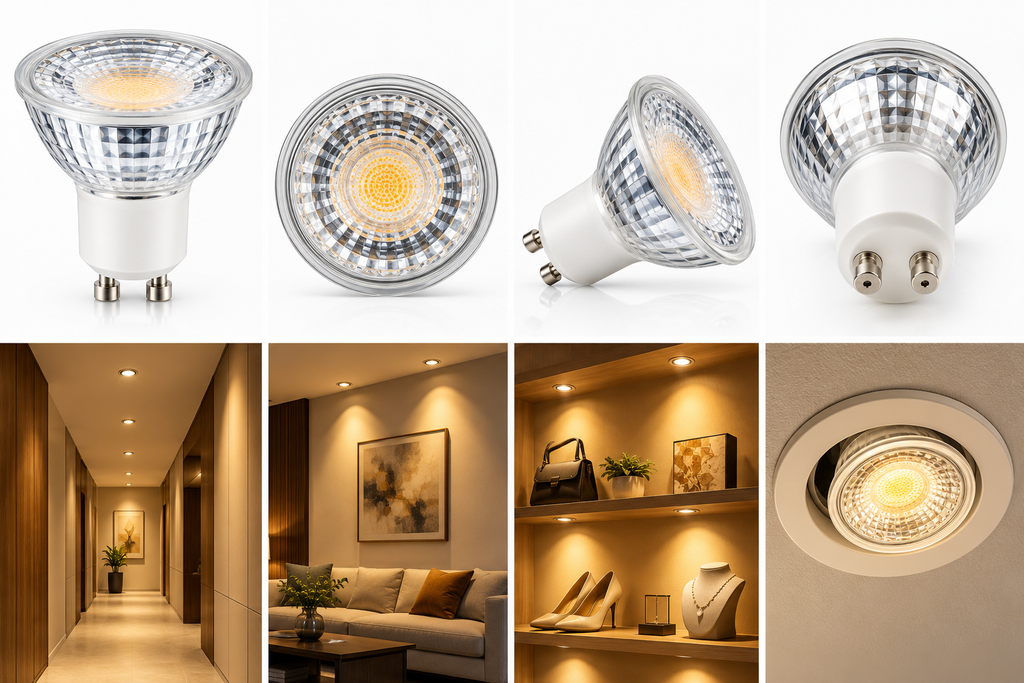 LANDLITE LED-GU10-5W/COB LED spot izzó – GU10, 5 W, 300 lm, 2700 K