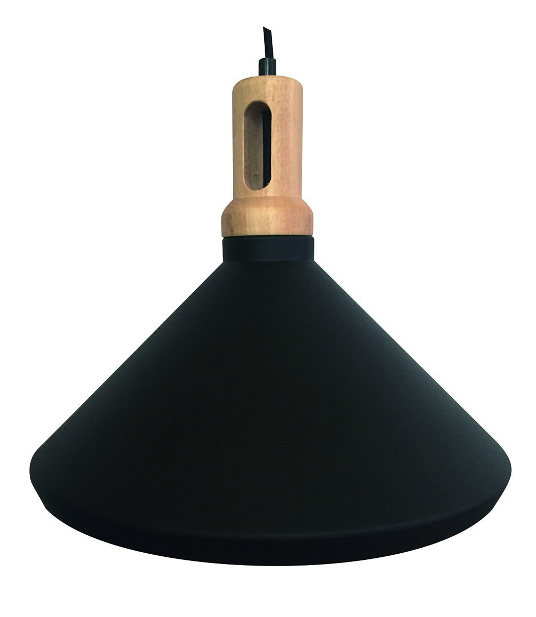 LANDLITE MAGSUS-A002 függesztett lámpa – E27, max. 60 W, fekete