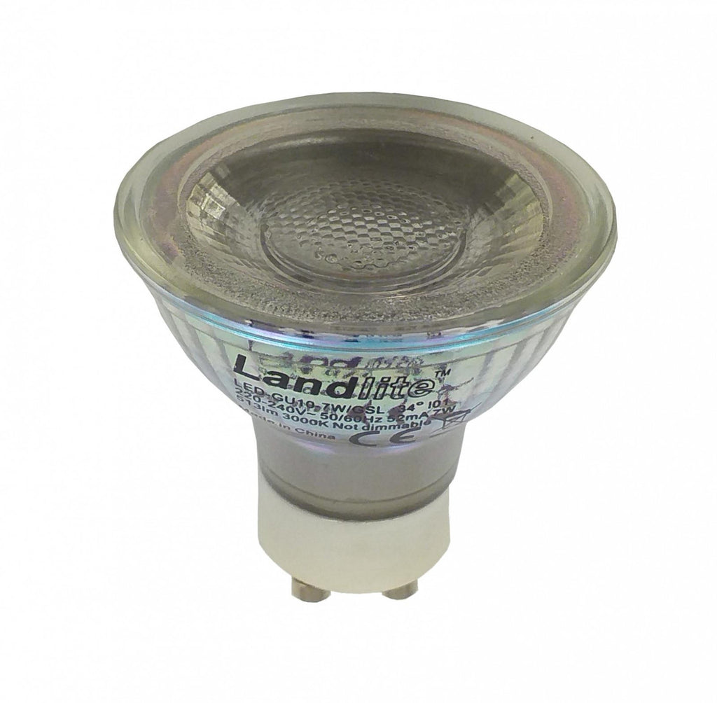 LANDLITE LED-GU10-7W/GSL LED spot izzó – GU10, 7 W, 513 lm, 3000 K