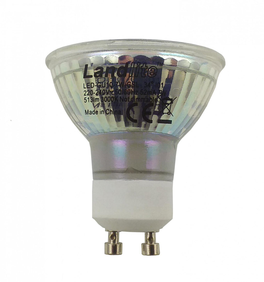 LANDLITE LED-GU10-7W/GSL LED spot izzó – GU10, 7 W, 513 lm, 3000 K
