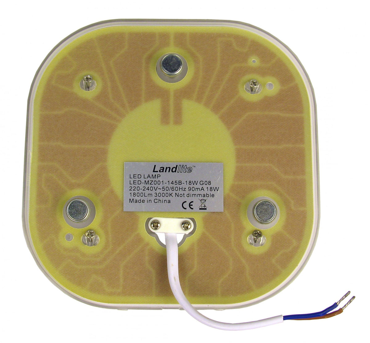 LANDLITE LED-MZ001-145B-18W LED modul – 18 W, 1800 lm, 3000 K