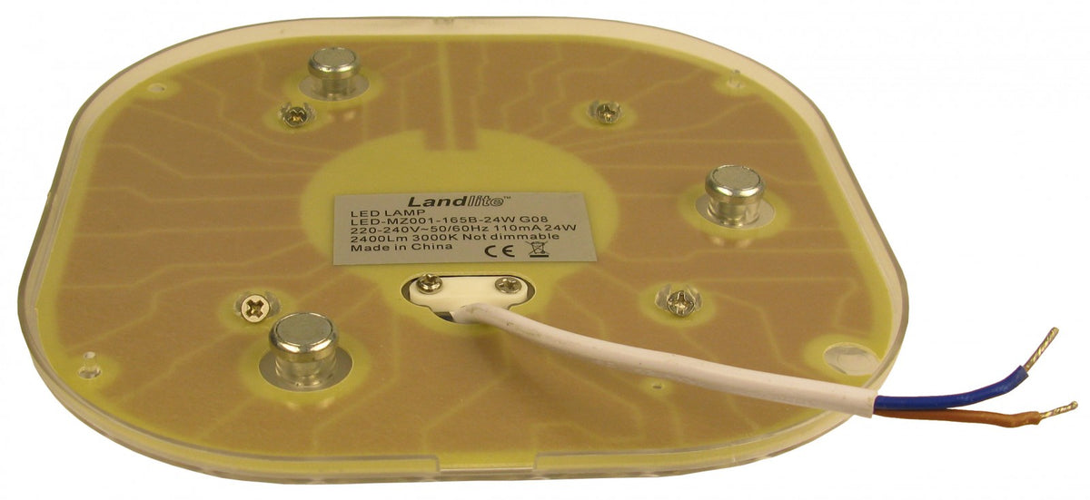 LANDLITE LED-MZ001-165B-24W LED modul – 24 W, 2400 lm, 3000 K
