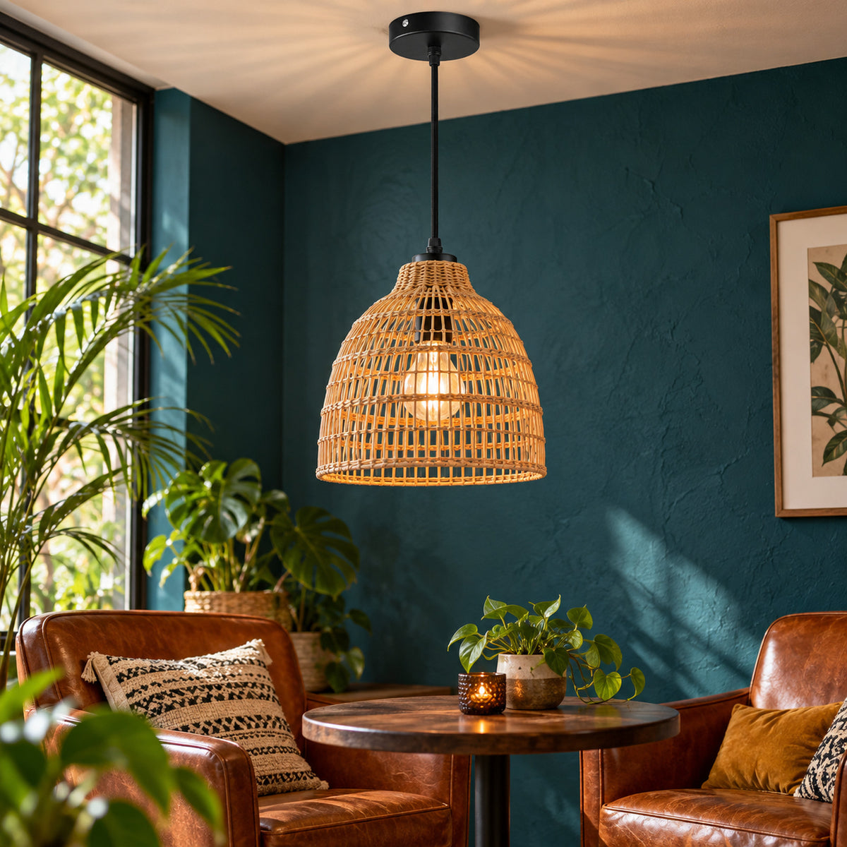 LANDLITE PL-32 pendant light – E27, max. 60 W, black