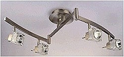 SOLAR/4C3 mat chrome, Ceiling Lights