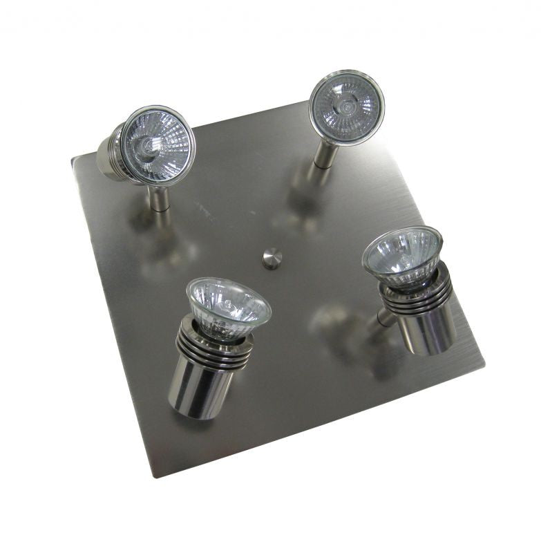 ODELIA-CLG-840D mat chrome, with GU10 bulb, Spot Lamp