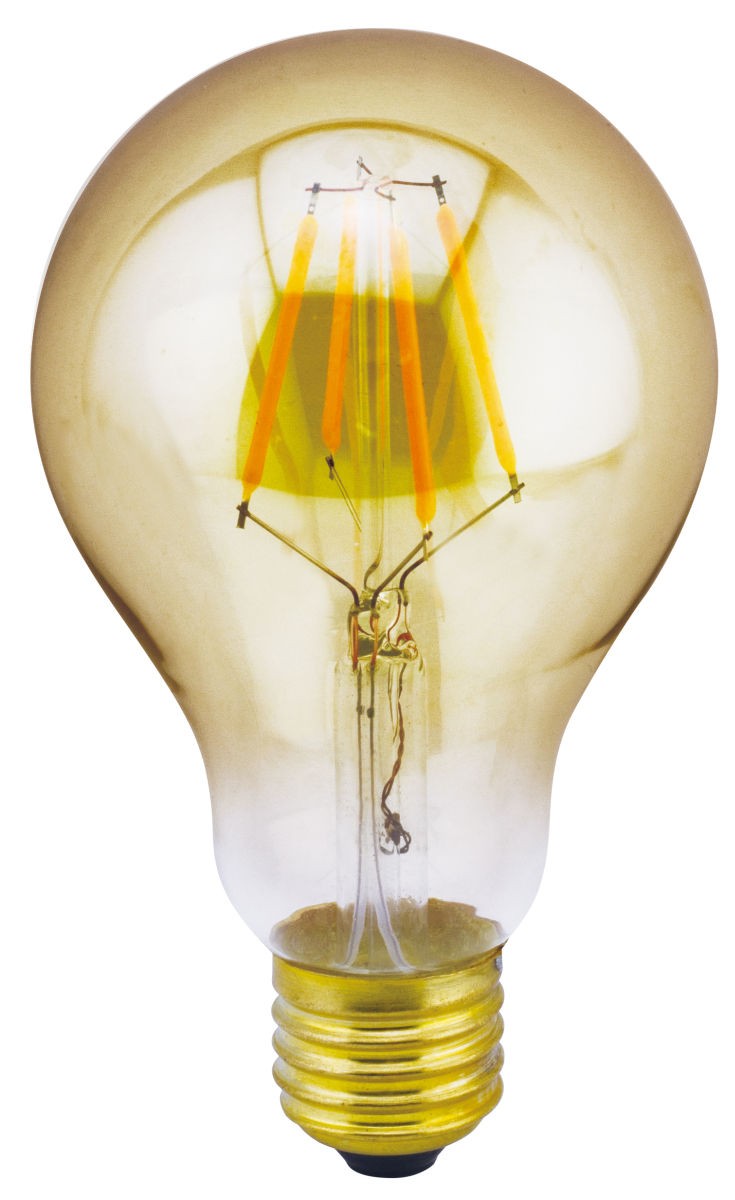 LANDLITE LED filament E27 4W A75 300lm 1700K – dekoratív vintage fényforrás – 01CEL459 – 2