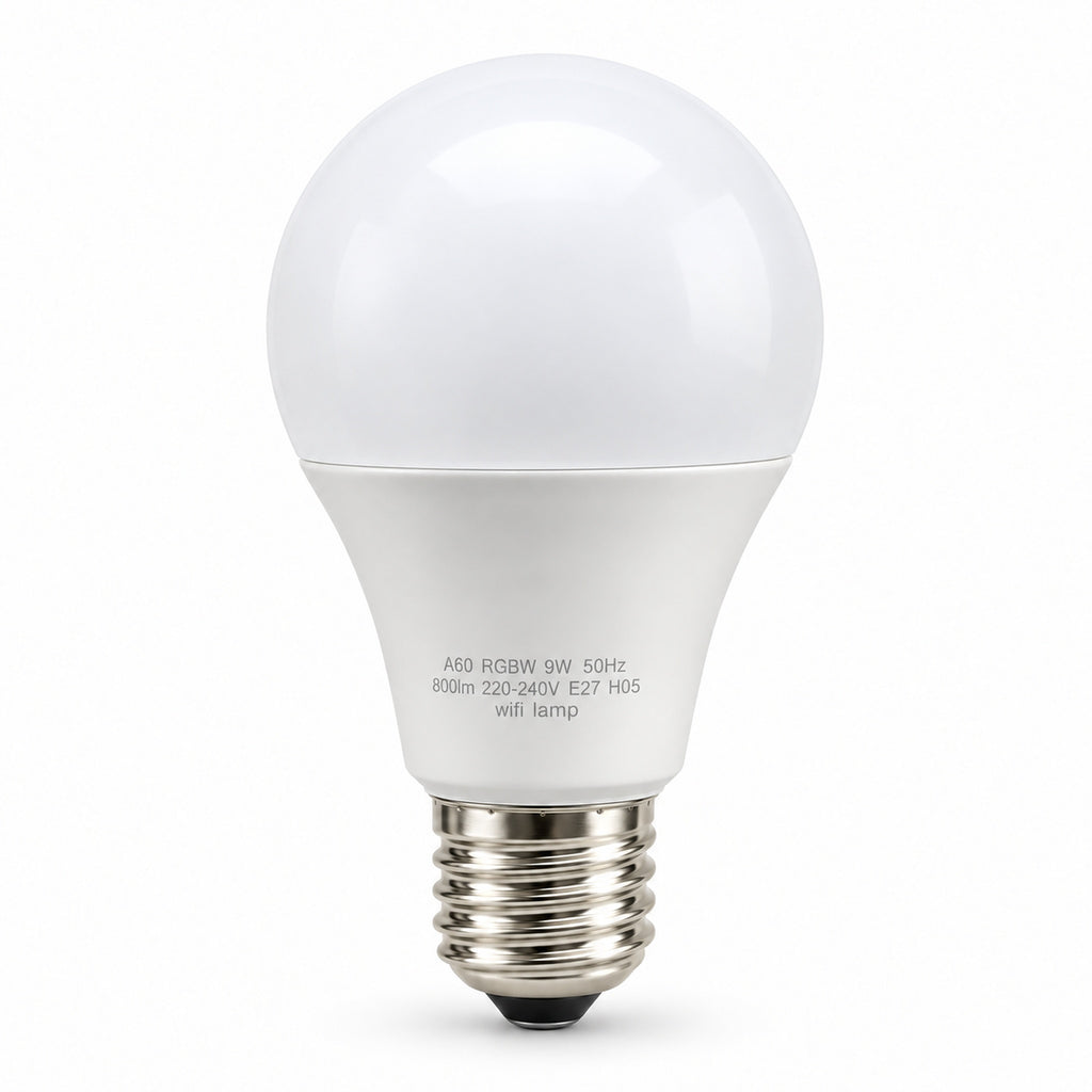 SMAlux A60 RGBW Wi-Fi LED izzó, E27, 9 W, 800 lm