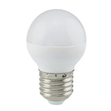 LANDLITE LED mini globe bulb E27, G45, 4.9 W, 470 lm, 4000 K neutral white