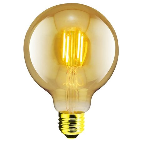 LANDLITE LED filament E27 7,3W G95 710lm 1700K – dekoratív vintage fényforrás