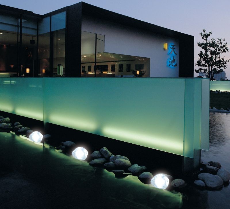 LED Icestone KIT-3 jégkő lámpa – 3×0,8 W LED-G12, kék, kültéri – 01CEL548 – 4