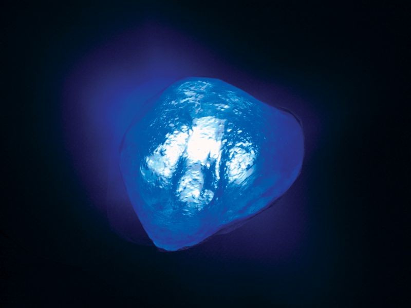 LED Icestone KIT-3 BLUE (LED-G12-3X0.8W, kék) Jégkö lámpa