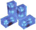 LED Icebrick KIT-5 BLUE (LED-G11-5X0.5W, kék), Jégtégla lámpa