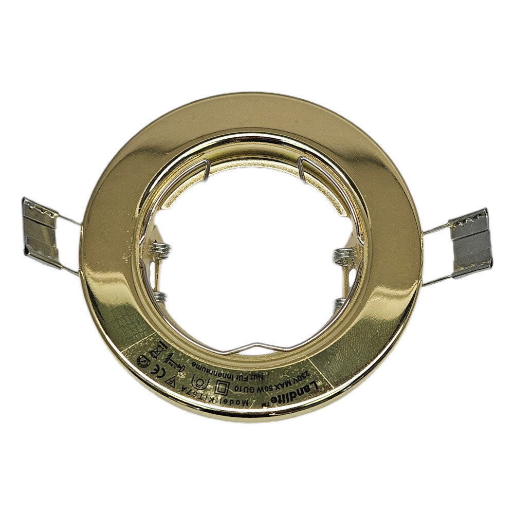 DL-57 (230V) brass Landlite, Downlights