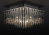 MX51113-12A PLANET ceiling light – stainless steel, G4 20 W