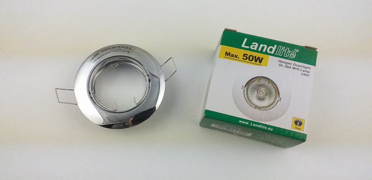 DL-58A 230V chrome, Downlight