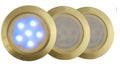 LED-GR01-3X0.5W blue, LED ground lamp kit