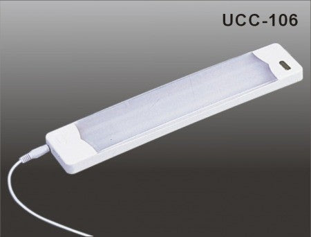 UCC-106-2, 2x12V 6W, with switch power, coolwhite, Cabinet Light