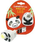 Panda LED-NL01 night light, black/white body, yellow LED