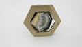 KIT-82-3X50W GU10 Hexagonal antique bronze, Halogen Kit