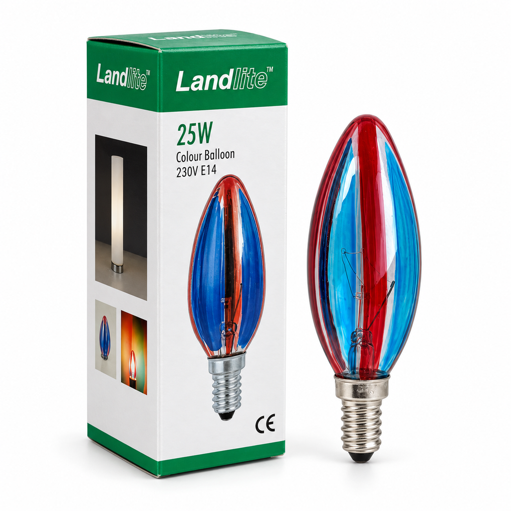 LANDLITE Mini Tube decorative table lamp set, 3 pcs, E14, max. 3 × 40 W