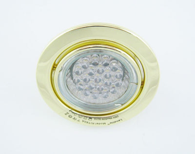 KIT-60A LED-GU10-Set – 3×1,5 W, 2700 K, Messing