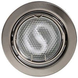 KIT-60A downlight kit – 3×7 W CFL GU10, 2700 K, matt chrome