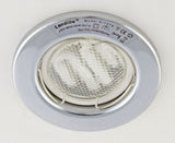 KIT-57A recessed downlight kit – 3×7 W CFL-GU10, 2700K, chrome